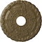 Ekena Millwork Kendall Train Station Medallion (Canopies up to 3 7/8"), 18 1/2"OD x 3 7/8"ID x 1"P, Mississippi Mud CM18KDMMF - alternate 1